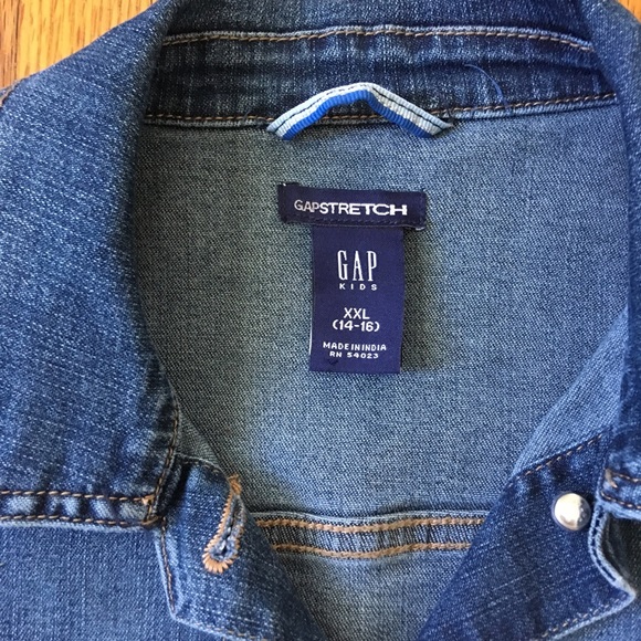 GapKids girls XXL Jean jacket. Brand new - Picture 2 of 3